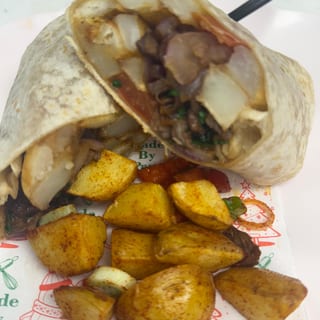 Lomo Saltado Wrap